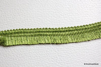 Thumbnail for Wholesale Green Thread Tassels 9 Yards Trim, Approx. 15mm Wide