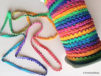 Thumbnail for Wholesale Multicoloured 9 Yards Lace Trims 10mm Wide