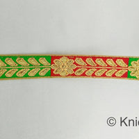 Thumbnail for Floral Jacquard Trim Decorative Trim Fashion Trim, Ribbon Sash, Indian Trim