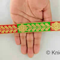 Thumbnail for Floral Jacquard Trim Decorative Trim Fashion Trim, Ribbon Sash, Indian Trim