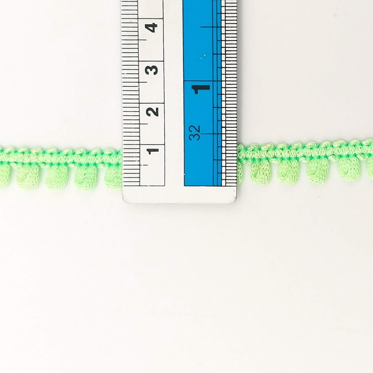 Reef Green Thread Lace, 9 Yards, Embroidery Lace Trims