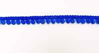 Thumbnail for Royal Blue Thread Lace, 9 Yards, Embroidery Lace Trims