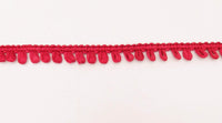 Thumbnail for Brick Red Thread Lace, 9 Yards, Embroidery Lace Trims