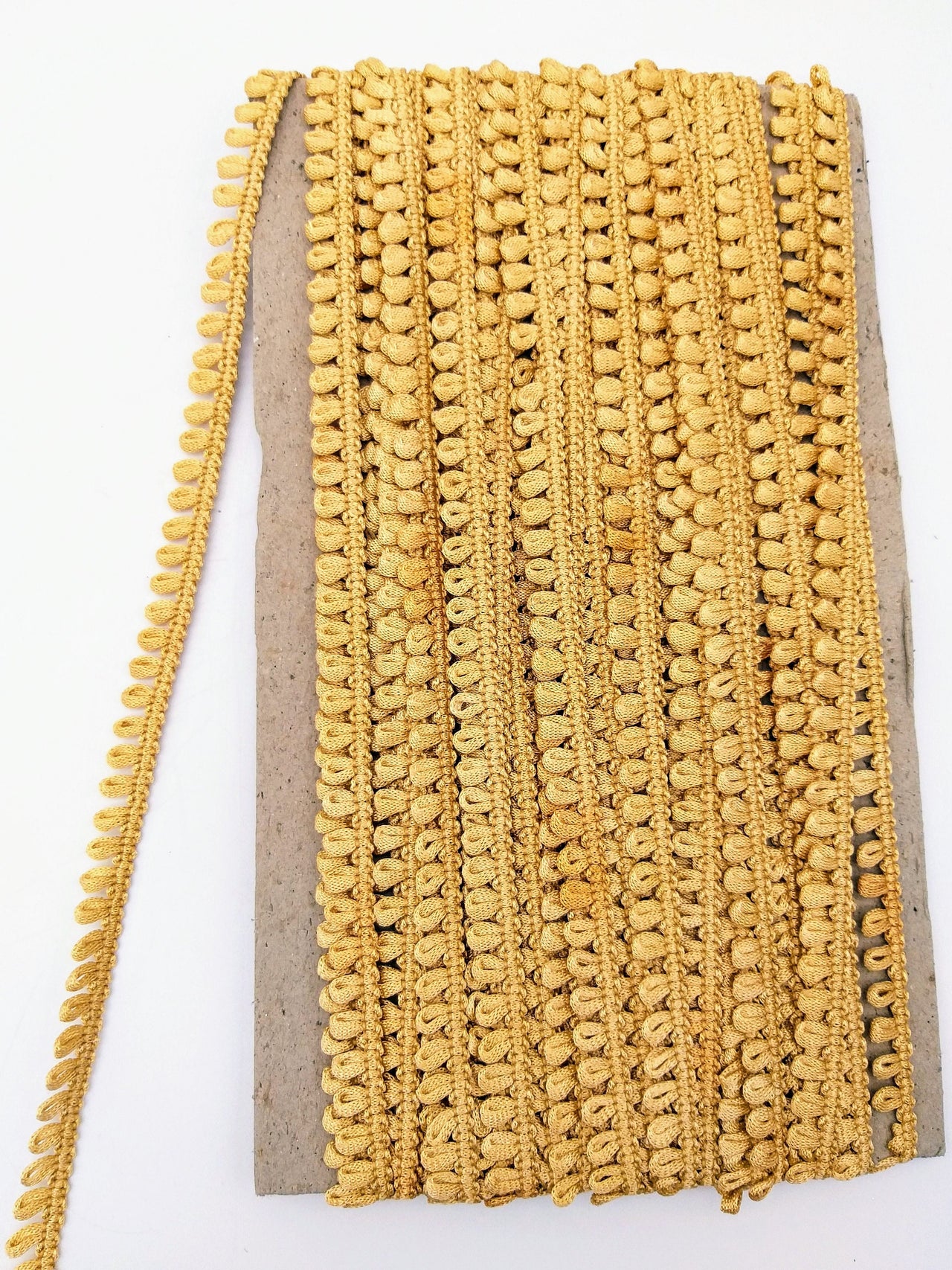 Beige Thread Lace, 9 Yards, Embroidery Lace Trims