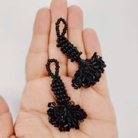 Thumbnail for Black Bead Tassels Latkan, Indian Latkans, Sewing Latkans