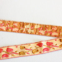 Thumbnail for Wholesale Trim, Beige, Brown And Pink Embroidery Lace Trim